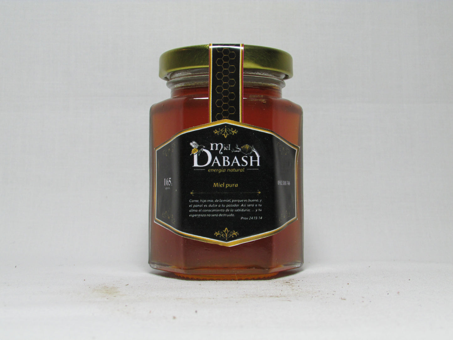 Miel de Abeja Pura - Envase de Vidrio