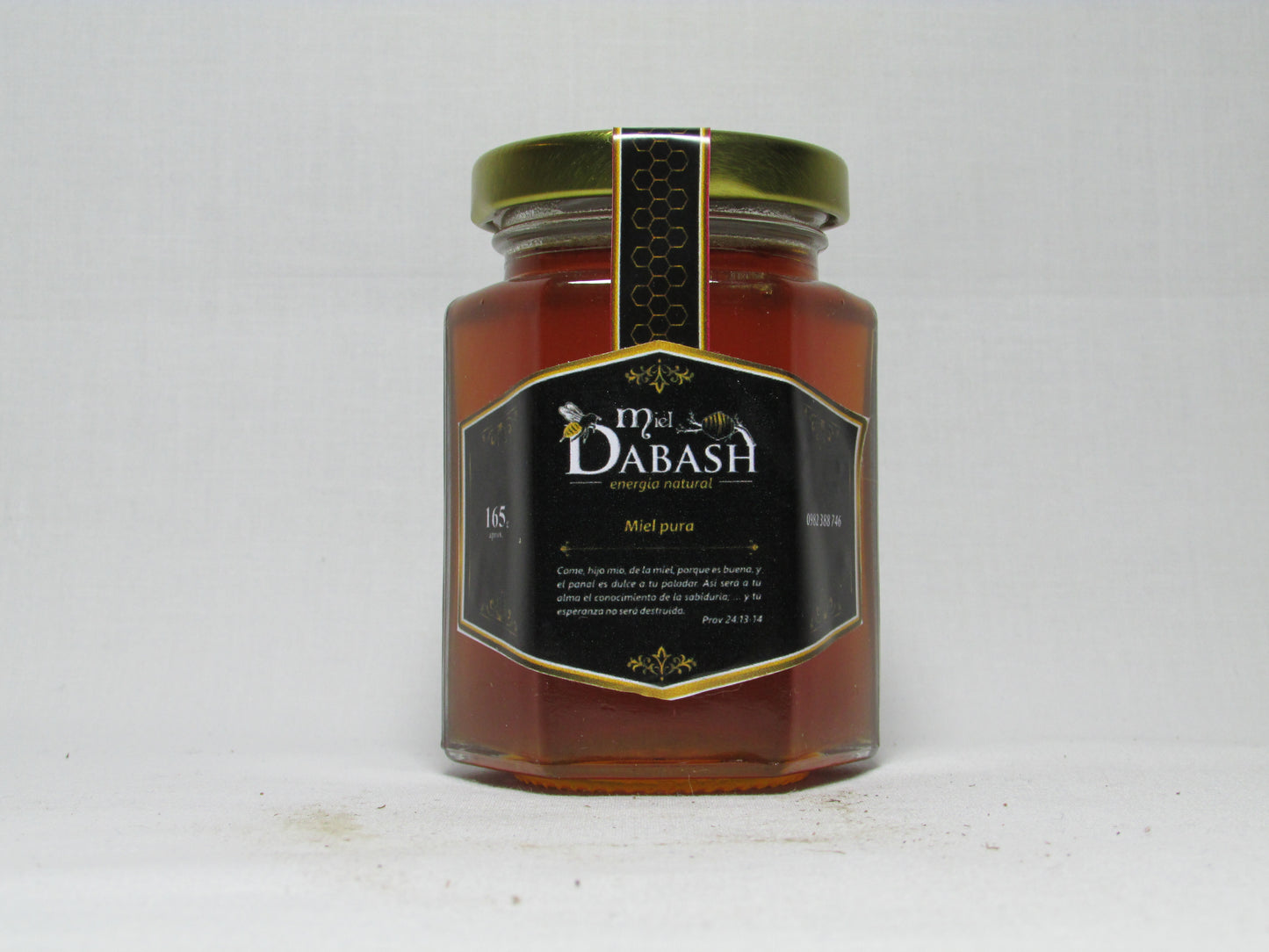 Miel de Abeja Pura - Envase de Vidrio